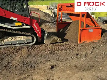Can a Rock Screen Be Used With an Excavator or Skid Steer?
