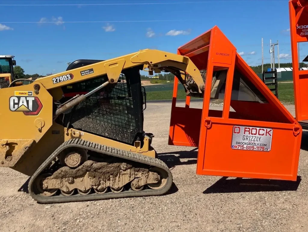 Rock Dirt Separator | D Rock Grizzly